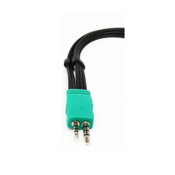 کابل تبدیل جک RCA به جک 3.5 میلی متری / 2.5 میلی متری مدل smart طول 0.15 متر