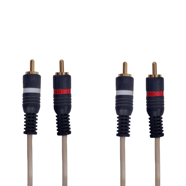 کابل 2 به 2 RCA مدل RAHBAR27 طول 2 متر