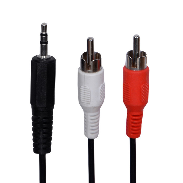 کابل تبدیل 1 به 2 جک 3.5 میلی متری به RCA دیتکس مدل DT175 طول 3 متر
