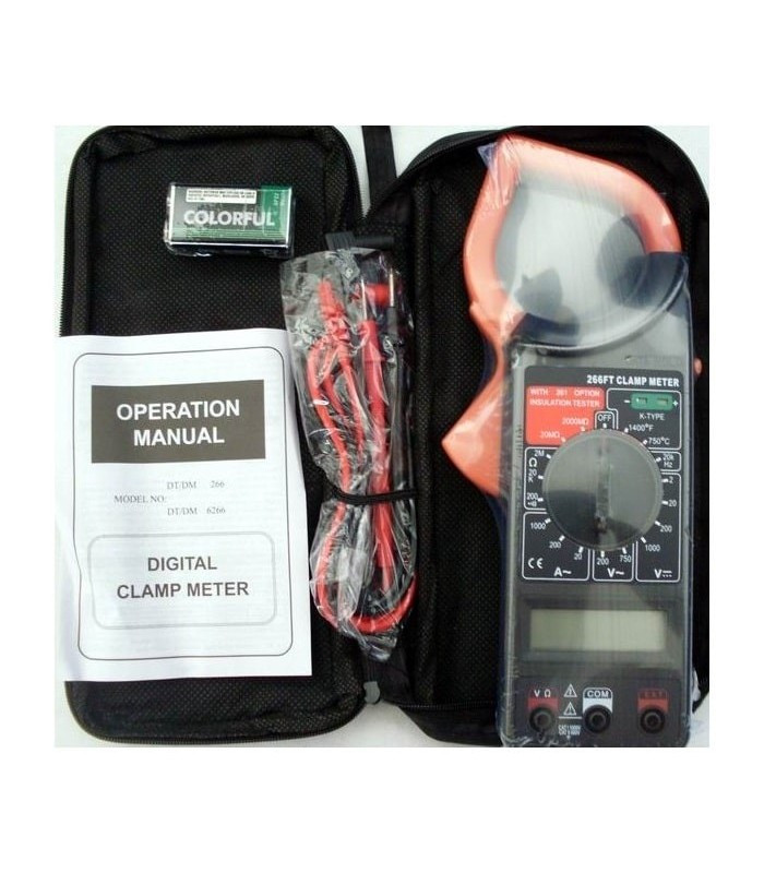 مولتی متر کلمپی دیجیتال DT-266