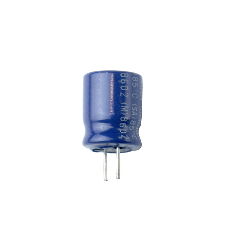 خازن 16 ولت 220 میکروفاراد مدل M8602 بسته 50 عددی