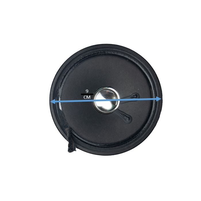 بلندگو 8 اهم 3 وات مدل 3.5INCH کد A55 مجموعه 2 عددی