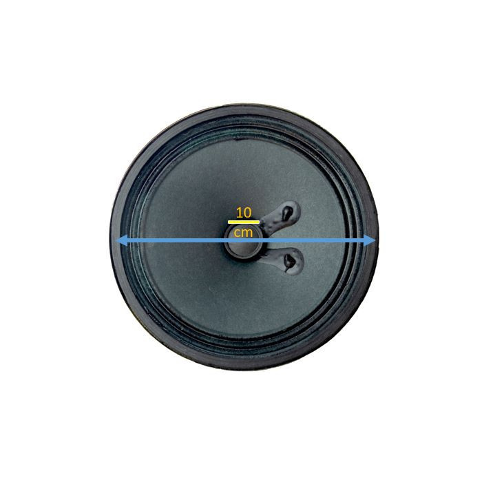 بلندگو 8 اهم 2 وات مدل 4inch کد A52 مجموعه 2 عددی