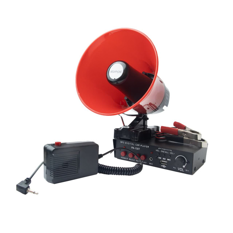 بلندگو و آمپلی فایر خودرو مدل PA-150