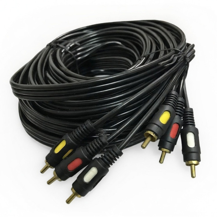 کابل 3 به 3 RCA مدل RH2 کد RC5 طول 15 متر